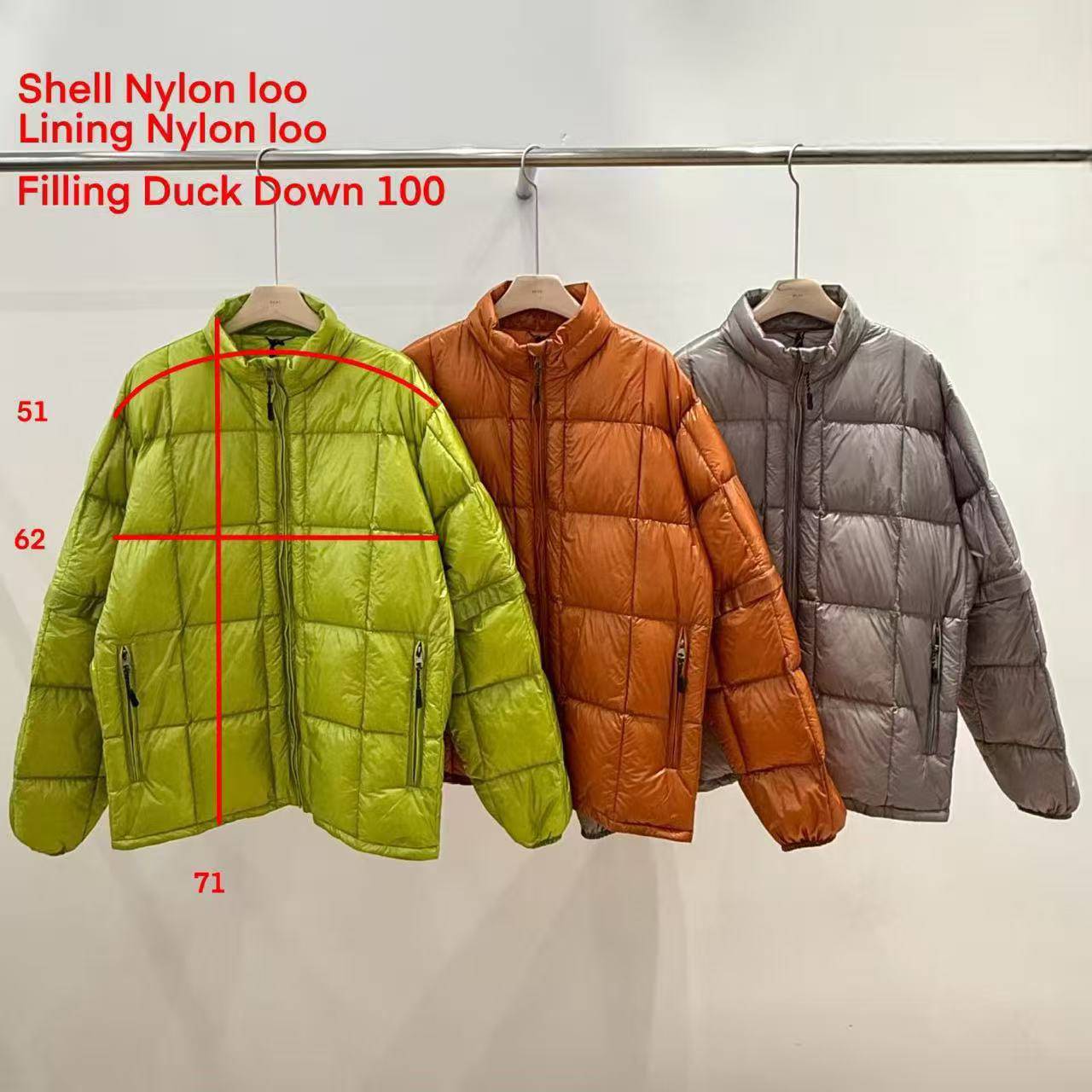 韓國直送 Puffy Down Jacket可拆式羽絨外套 - HLY & CHOCCICO