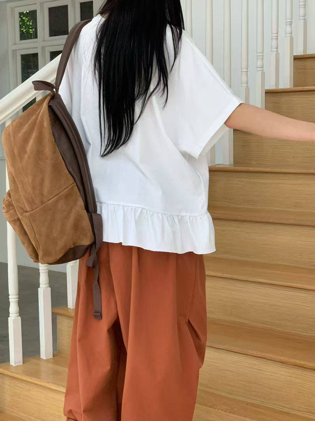 韓國直送Relaxed Utility Pants - HLY & CHOCCICO