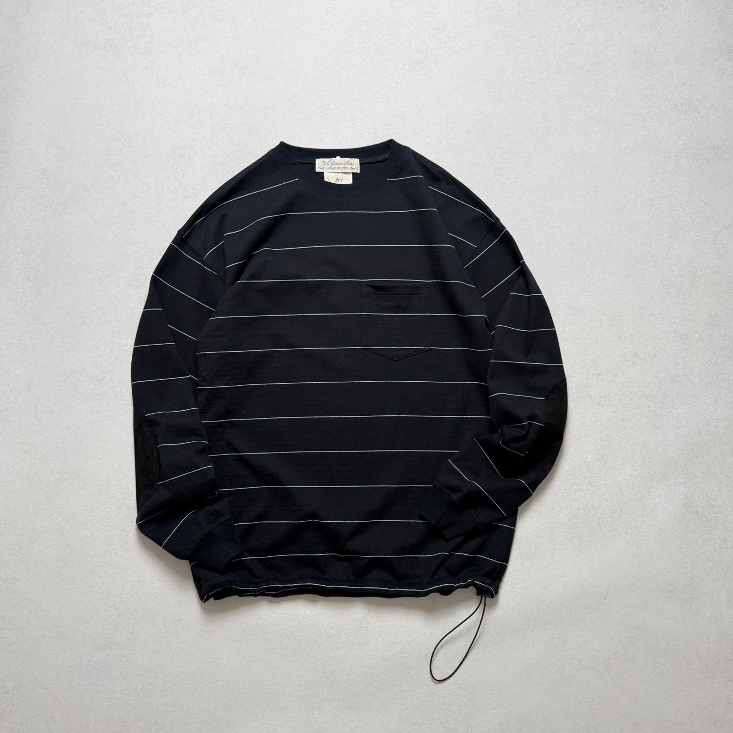 🌟剩餘少量 碼數售完即止🌟 REMI RELIEF Heavy Cotton Vintage Striped Long Sleeve T-Shirt - HLY & CHOCCICO