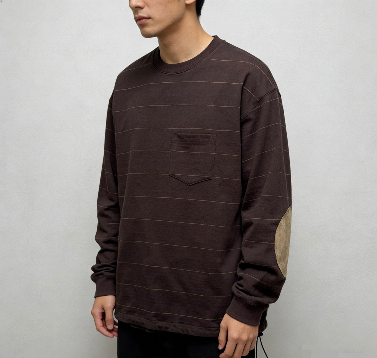 🌟剩餘少量 碼數售完即止🌟 REMI RELIEF Heavy Cotton Vintage Striped Long Sleeve T-Shirt - HLY & CHOCCICO