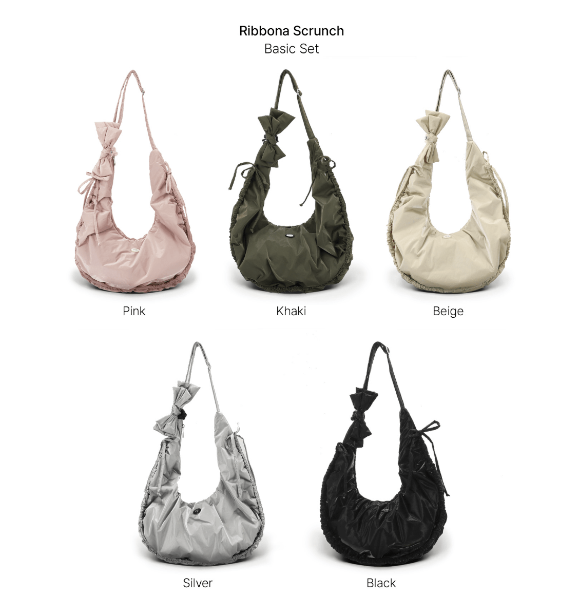 韓國直送Ribbona Scrunch Basic Set HLY & CHOCCICO