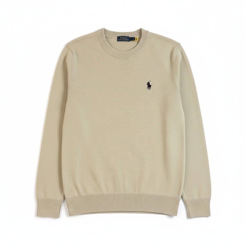 RL 25ss Classic Long Sleeve Knit Base Layer - HLY & CHOCCICO