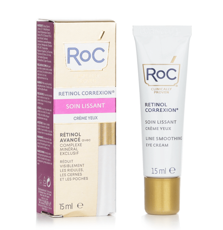 ROC RETINOL CORREXION LINE 平滑眼霜 - 高級視黃醇與獨家礦物複合物 原裝15ml - HLY & CHOCCICO