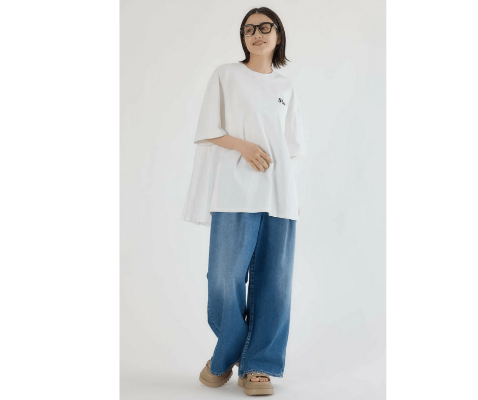 日本直送Rode Crown Back Gathered Docking T-Shirt - HLY & CHOCCICO