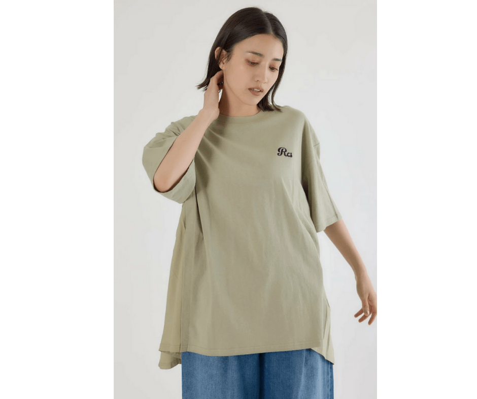 日本直送Rode Crown Back Gathered Docking T-Shirt - HLY & CHOCCICO