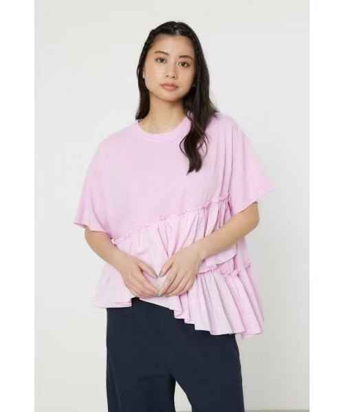 日本直送Rode Crown Pigment Frile Docking Tops