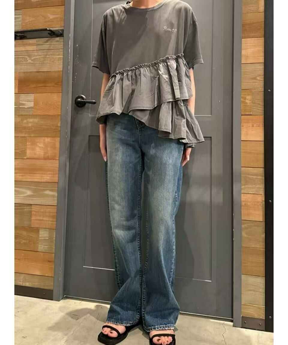 日本直送Rode Crown Pigment Frile Docking Tops