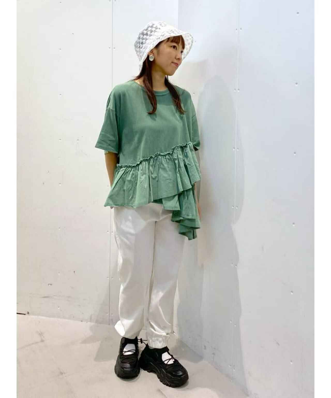 日本直送Rode Crown Pigment Frile Docking Tops