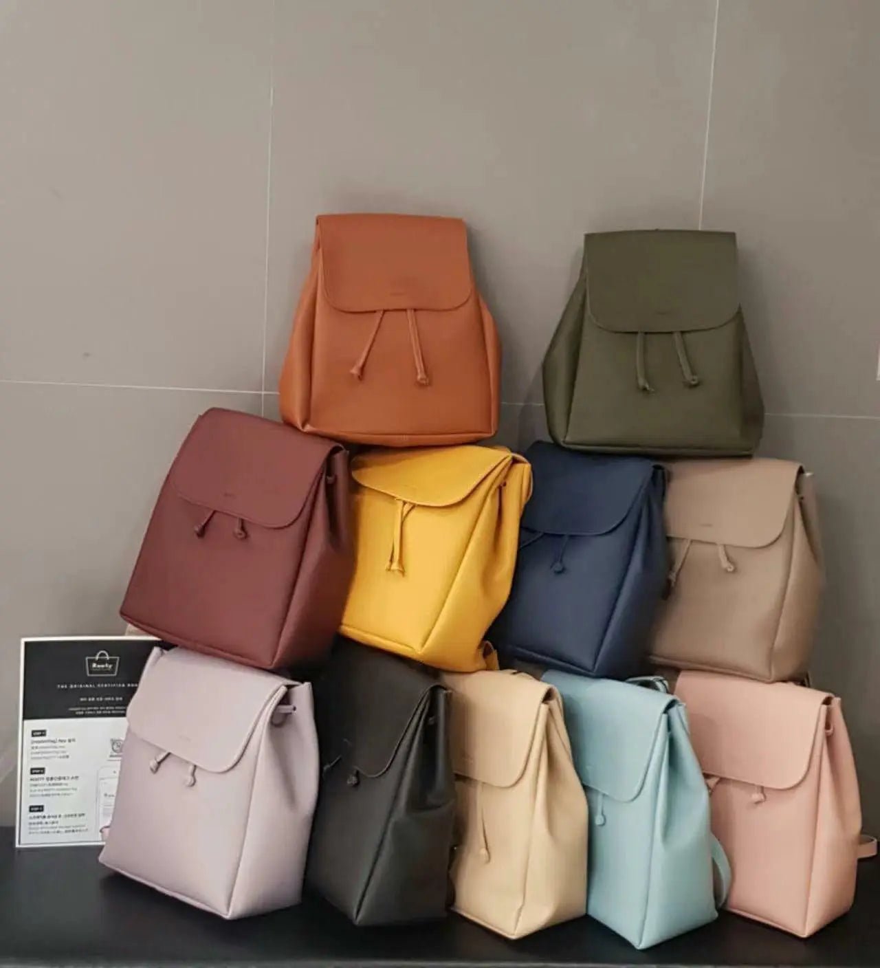 🇰🇷韓國直送🇰🇷 Rooty 學院風簡約後背包 BackPack |11色 HLY & CHOCCICO