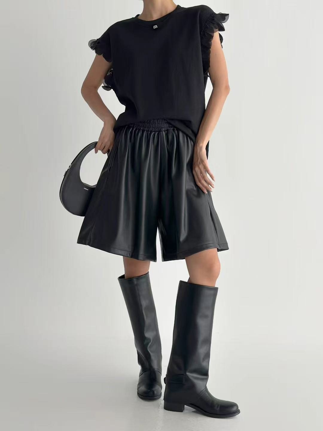 韓國直送Ruffled Elegance Top HLY & CHOCCICO