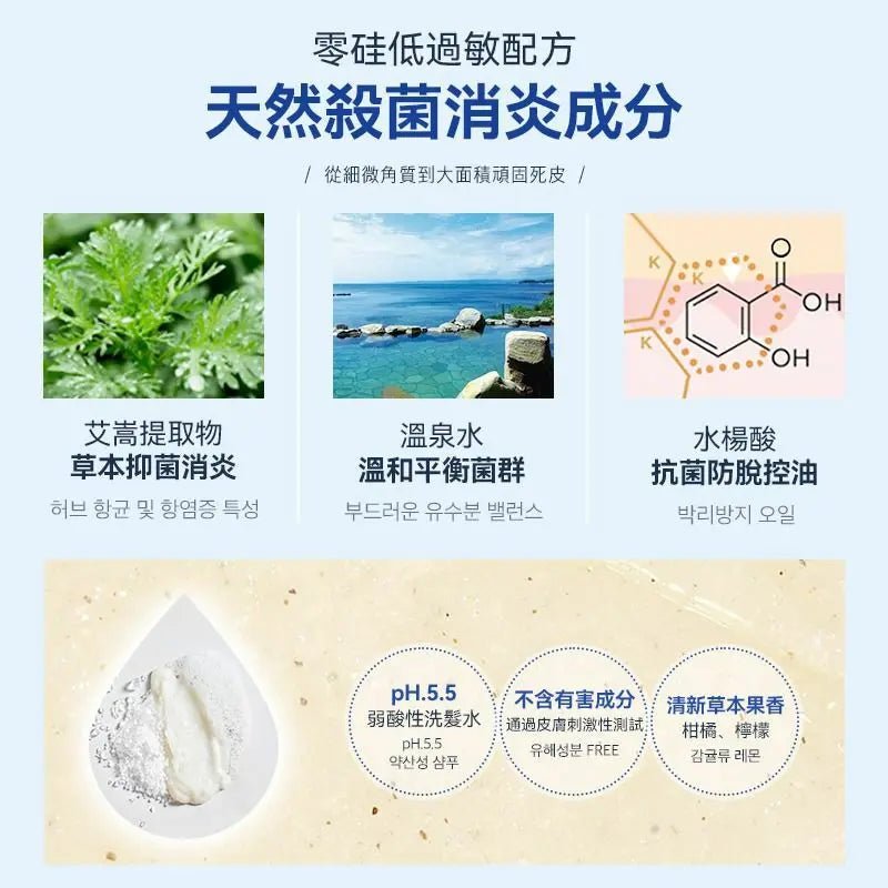RUTHAIR 3重海鹽天然潔淨脂漏性頭皮調養洗護 洗髮水/護髮水🌟洗頭水轉咗新包裝 - HLY & CHOCCICO