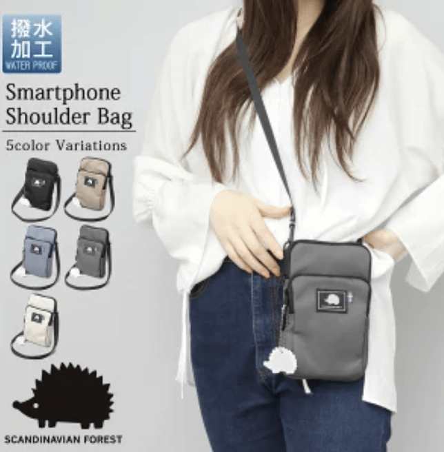 日本直送Scandinavian Forest Smartphone Shoulder Bag - HLY & CHOCCICO
