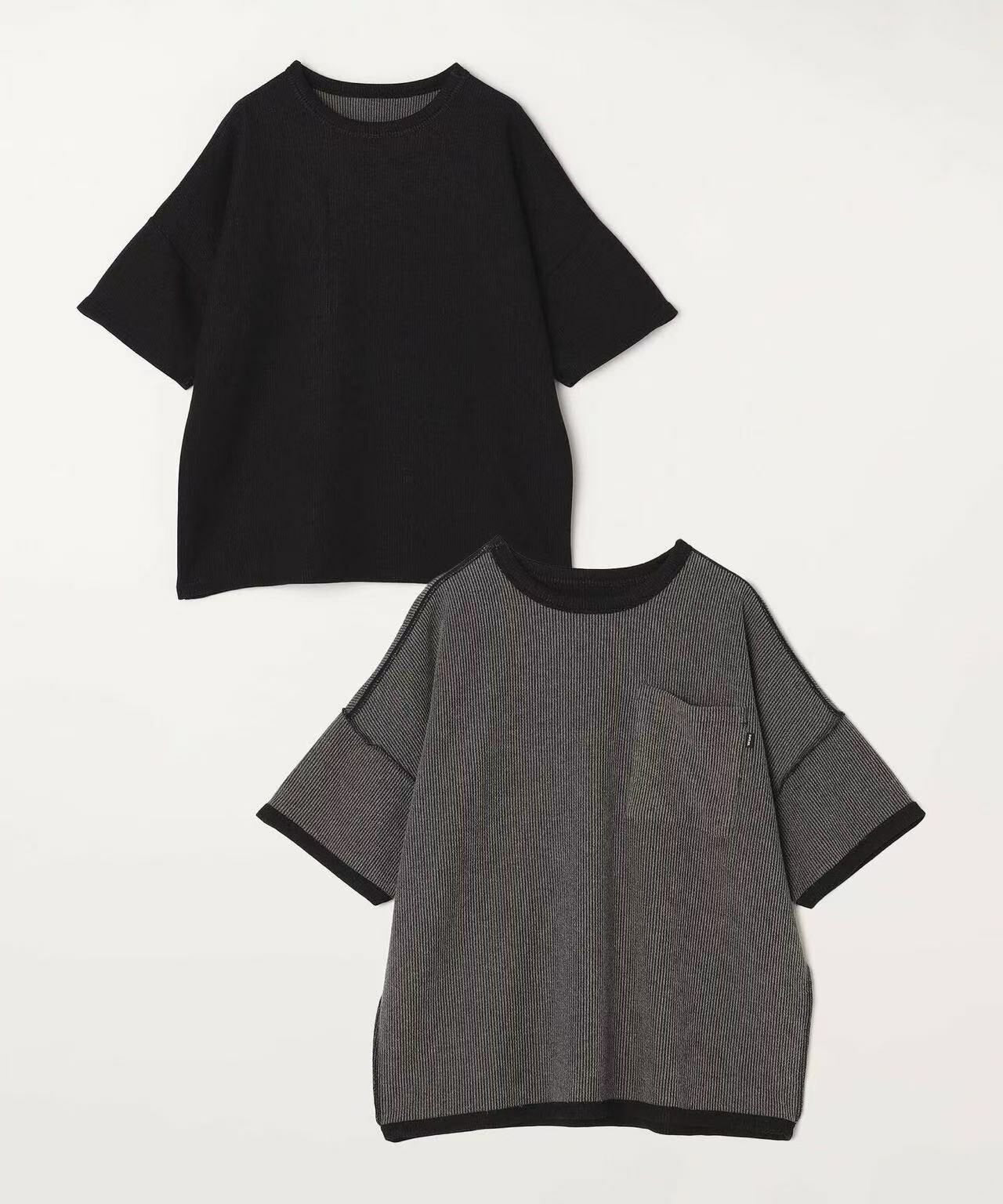 日本直送SHIPS any Cord Pile Reversible T-shirt - HLY & CHOCCICO