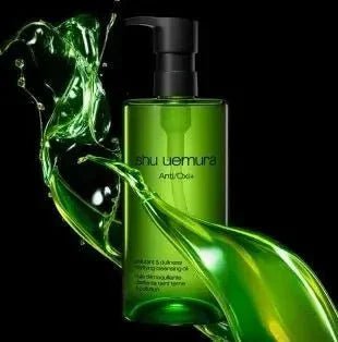 Shu Uemura Anti/Oxi+ 綠茶抗污染潔顏油 450ml - HLY & CHOCCICO