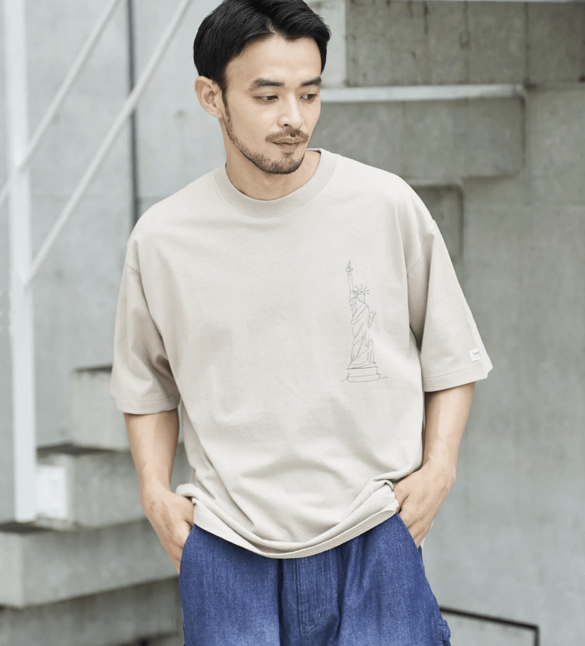 日本直送SMITH'S NY print Tee HLY & CHOCCICO