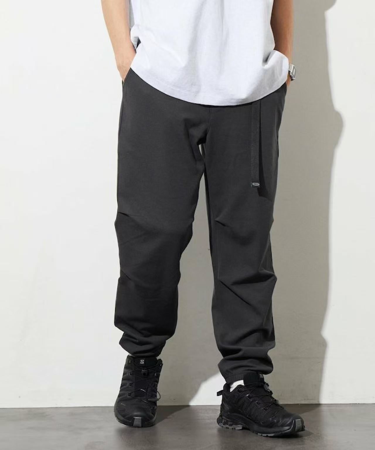 日本直送Summer Knit Relaxed Fit Waving Jogger Pants HLY & CHOCCICO