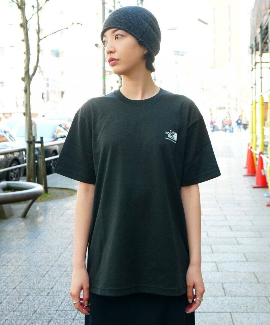 TNF 25SS HISTORICAL LOGO TEE - HLY & CHOCCICO