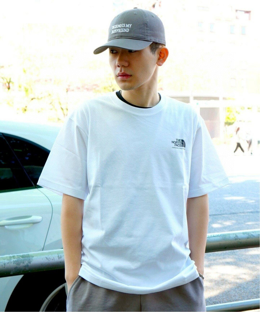 TNF 25SS HISTORICAL LOGO TEE - HLY & CHOCCICO