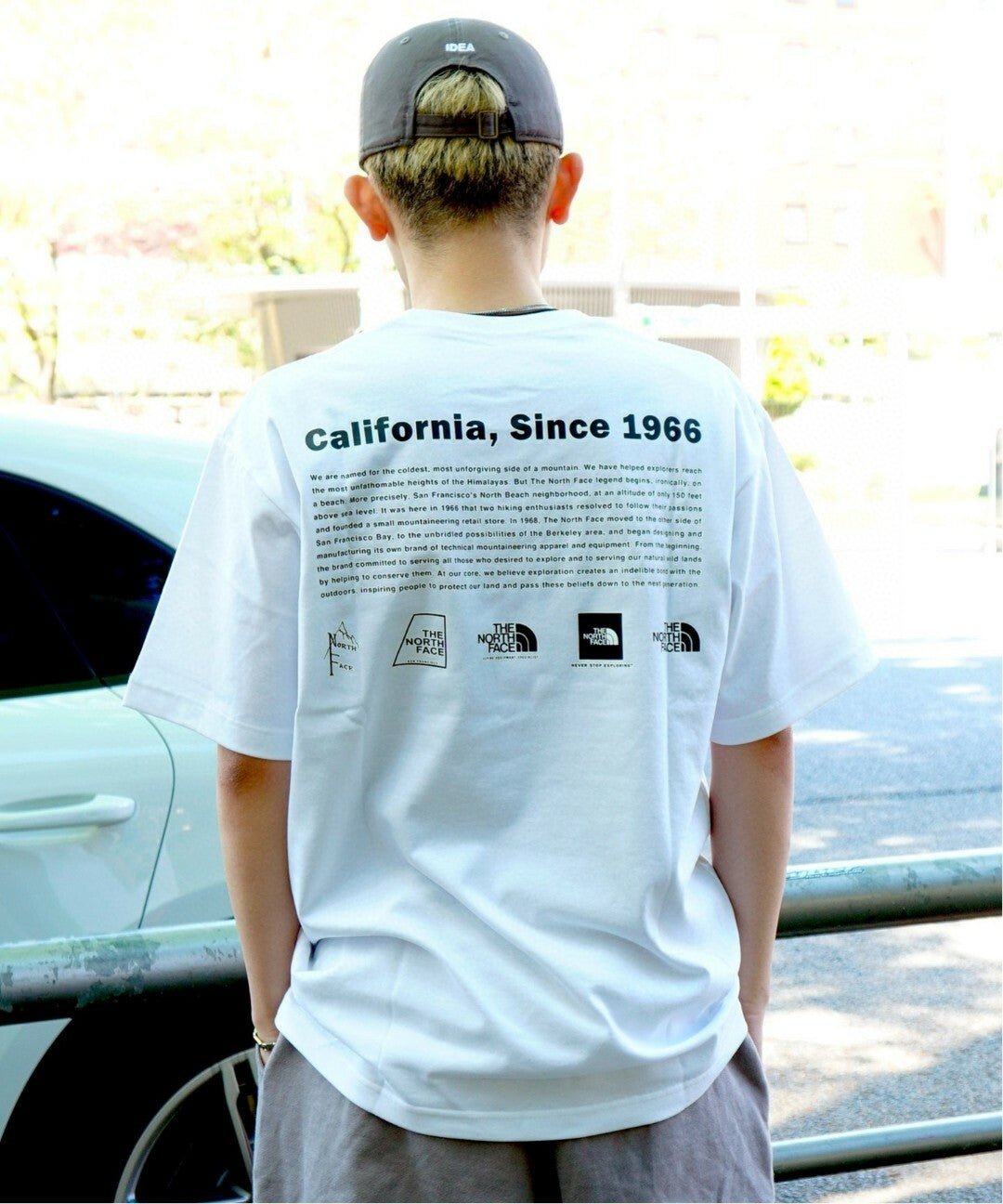 TNF 25SS HISTORICAL LOGO TEE - HLY & CHOCCICO