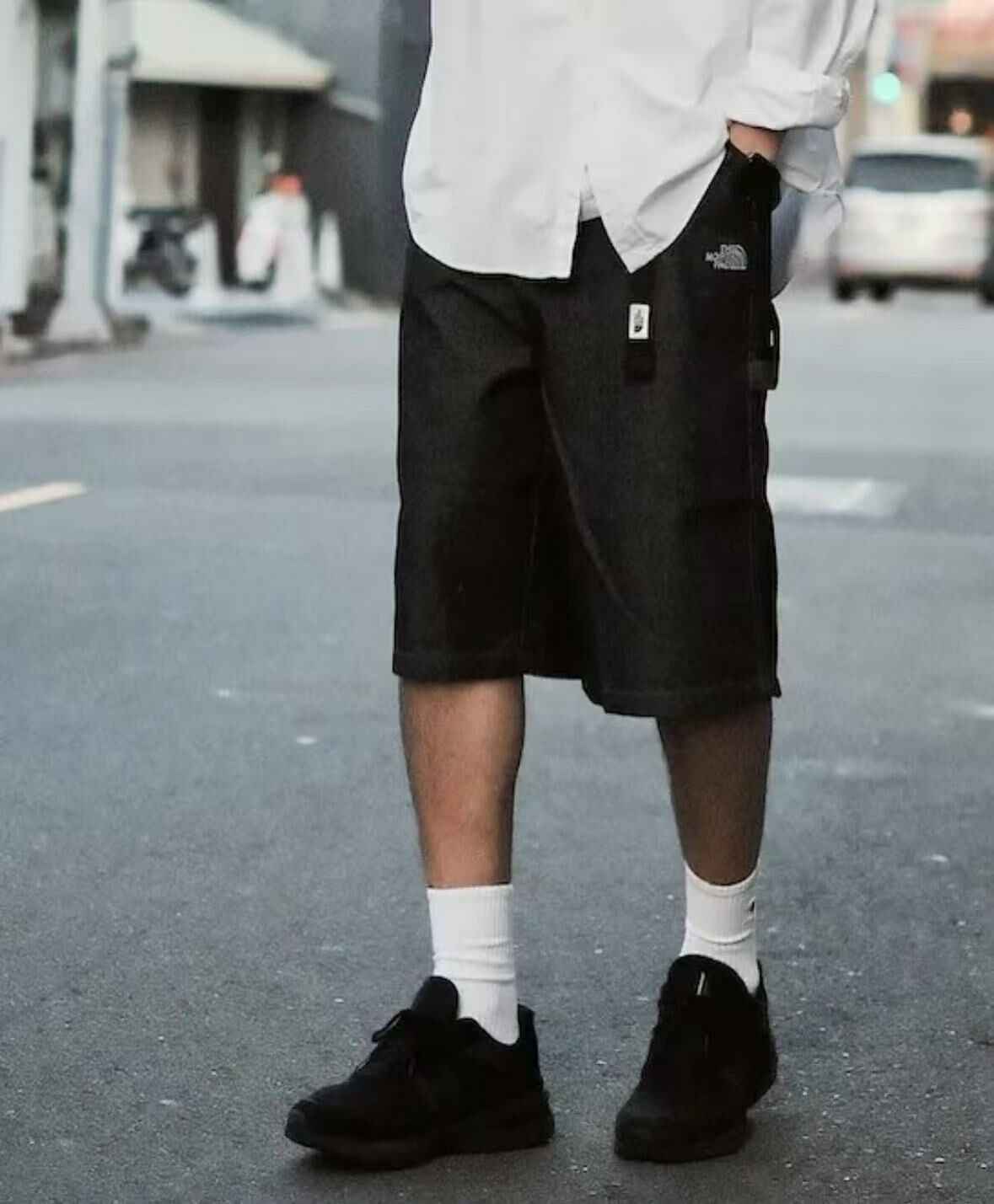 韓國直送TNF Carpenter Bermuda Shorts