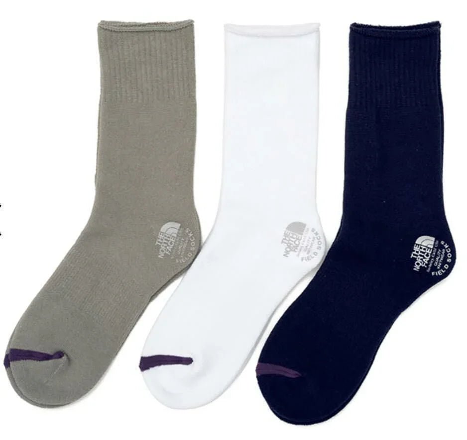 TNF JPN PURPLE LABEL Pack Field Socks 3P NN8962N - HLY & CHOCCICO