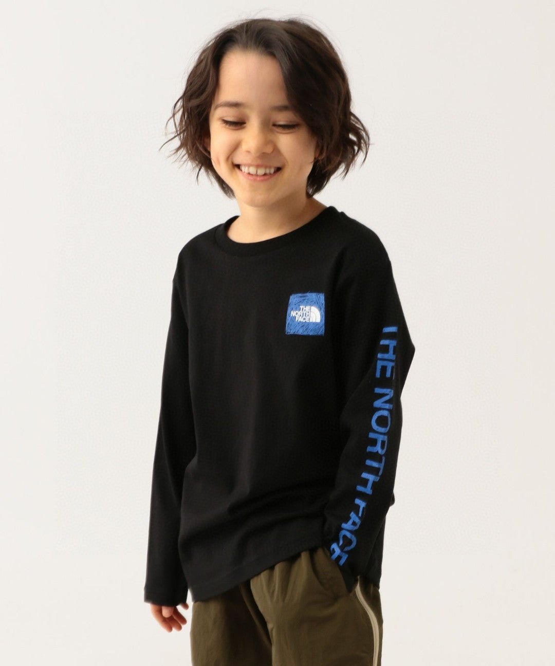 TNF Kids Graphic Long Sleeve Tee - HLY & CHOCCICO