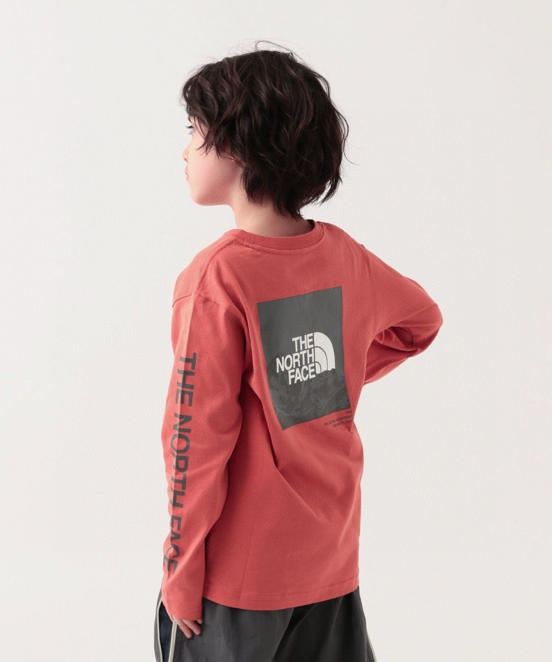 TNF Kids Graphic Long Sleeve Tee - HLY & CHOCCICO