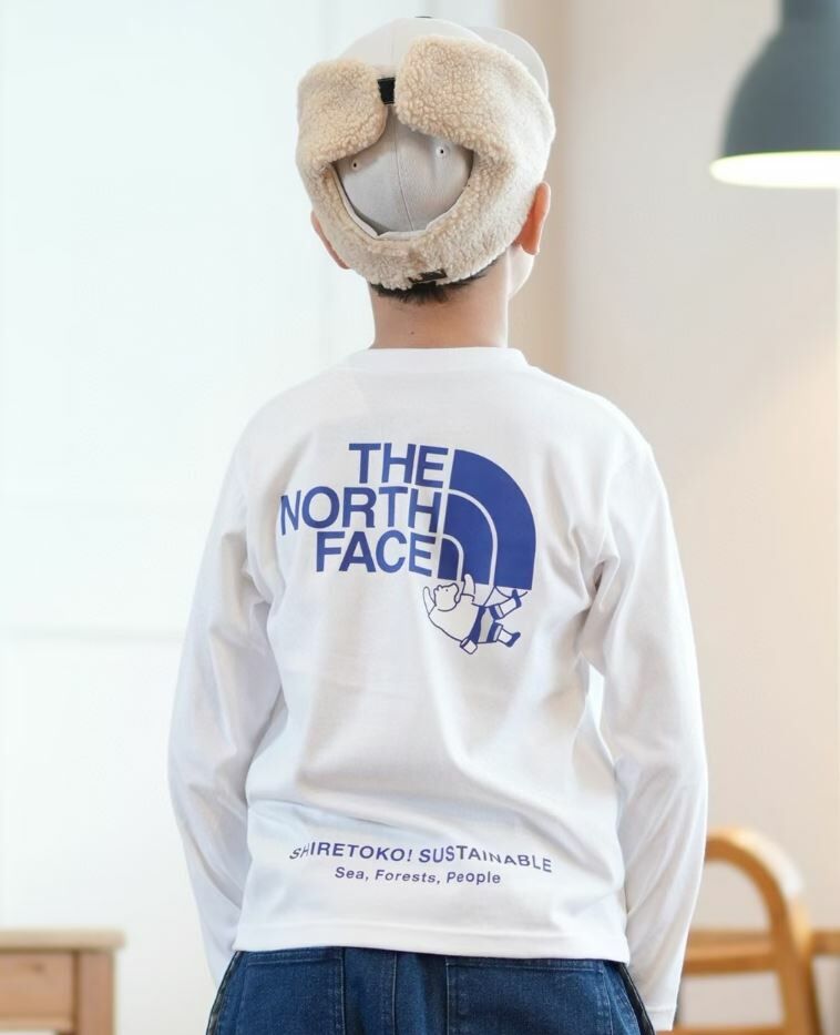 TNF Kids Shiretokotoko Long Sleeve Tee - HLY & CHOCCICO