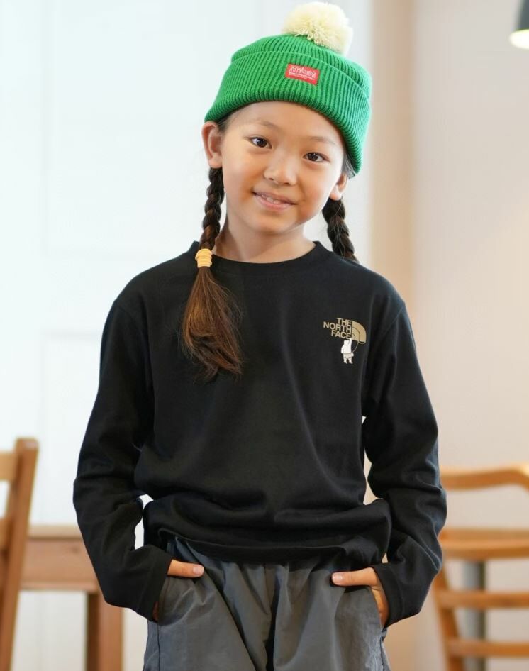 TNF Kids Shiretokotoko Long Sleeve Tee - HLY & CHOCCICO
