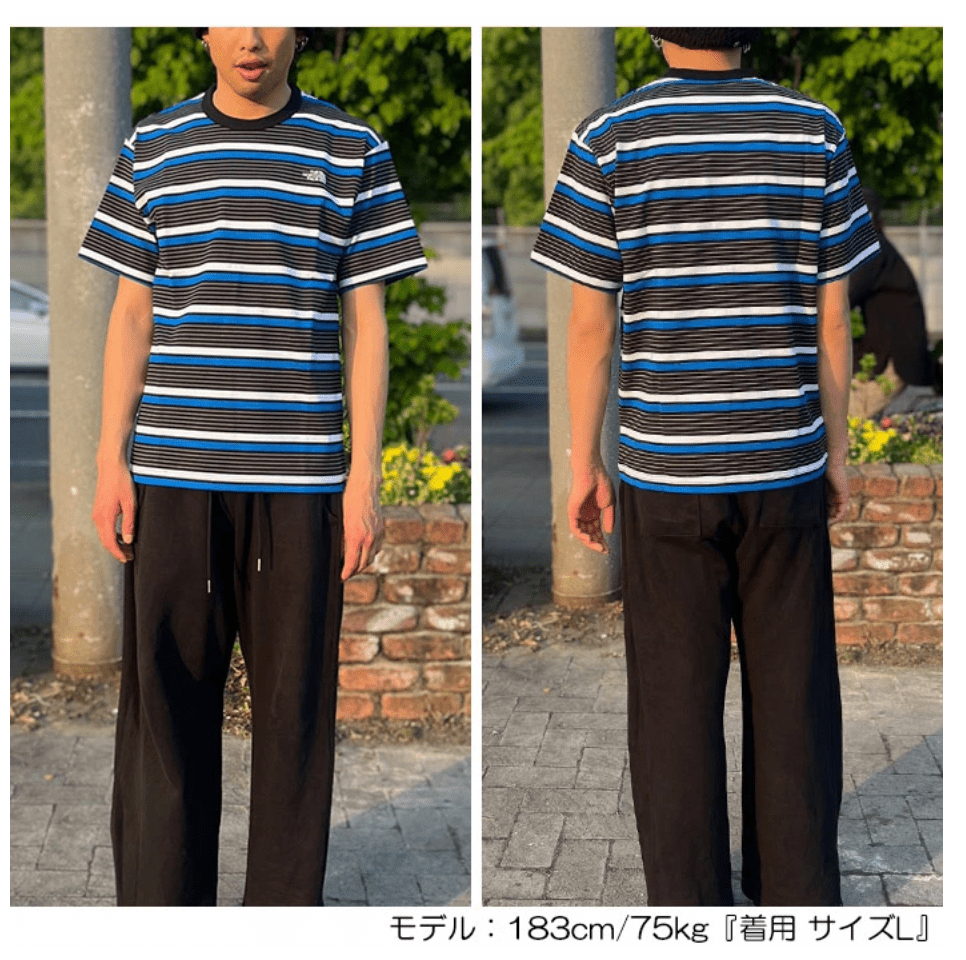 日本直送 TNF Multi Border Tee NT32455 (日版) - HLY & CHOCCICO