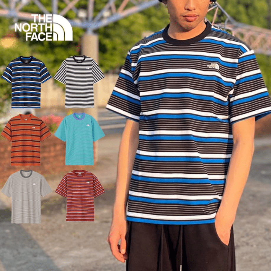 日本直送 TNF Multi Border Tee NT32455 (日版) - HLY & CHOCCICO