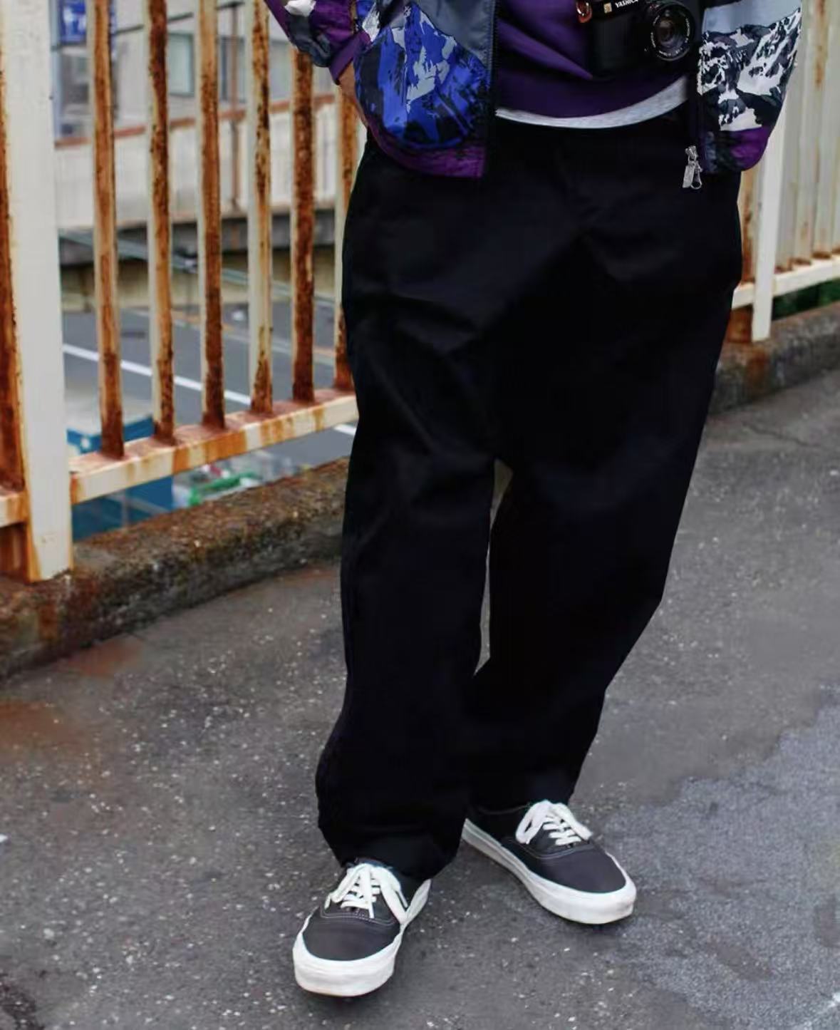 TNF PURPLE LABEL - COOLMAX Chino Wide Tapered Pants - N24FC011 HLY & CHOCCICO