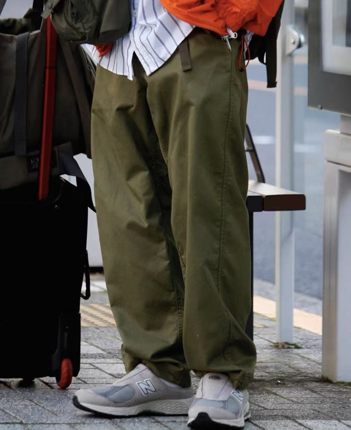 TNF PURPLE LABEL - COOLMAX Chino Wide Tapered Pants - N24FC011 HLY & CHOCCICO