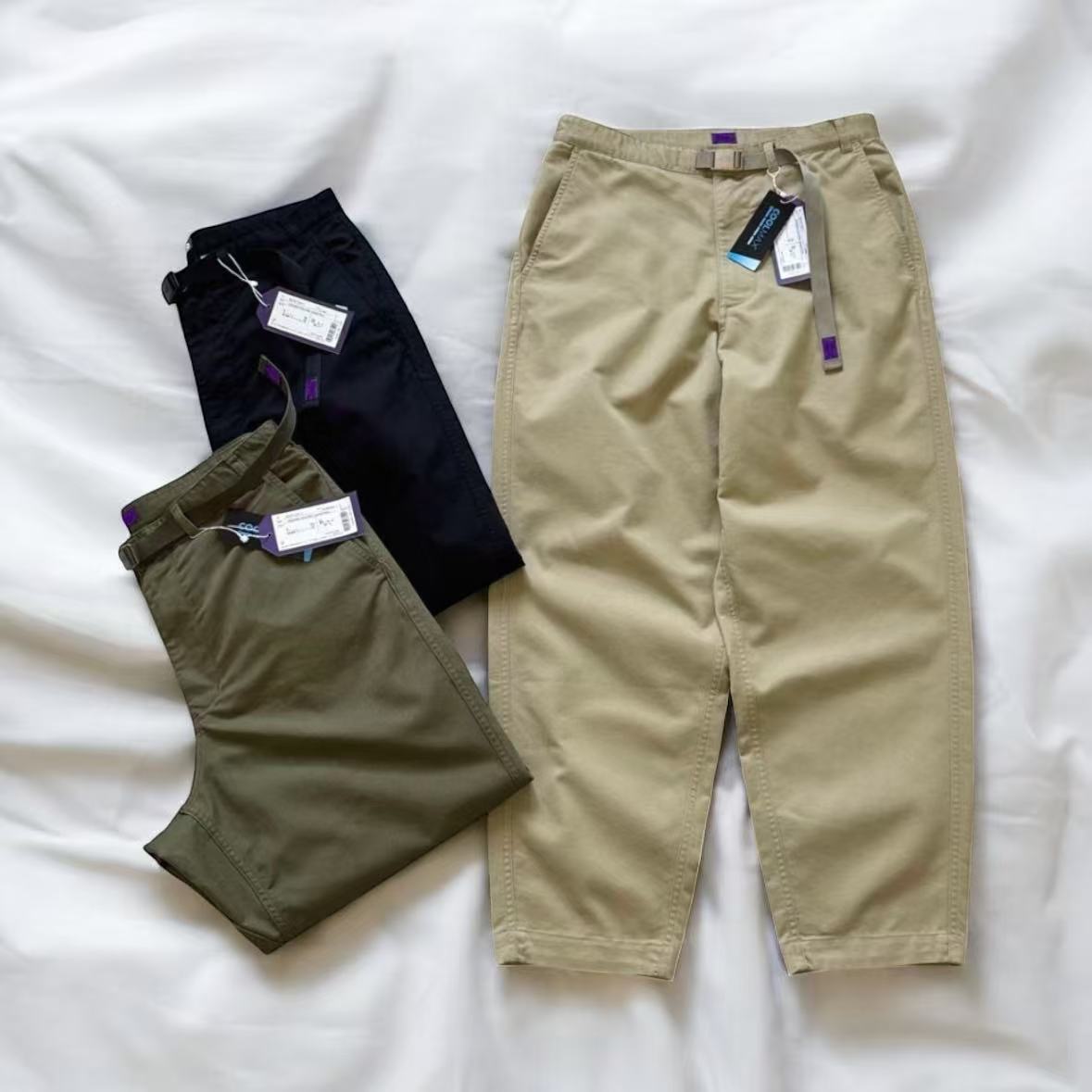 TNF PURPLE LABEL - COOLMAX Chino Wide Tapered Pants - N24FC011 HLY & CHOCCICO
