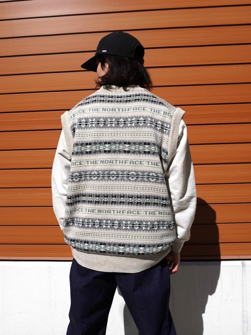 TNF PURPLE LABEL LABEL GORE-TEX INFINIUM™ Fair Isle Vest NT6301N - HLY & CHOCCICO