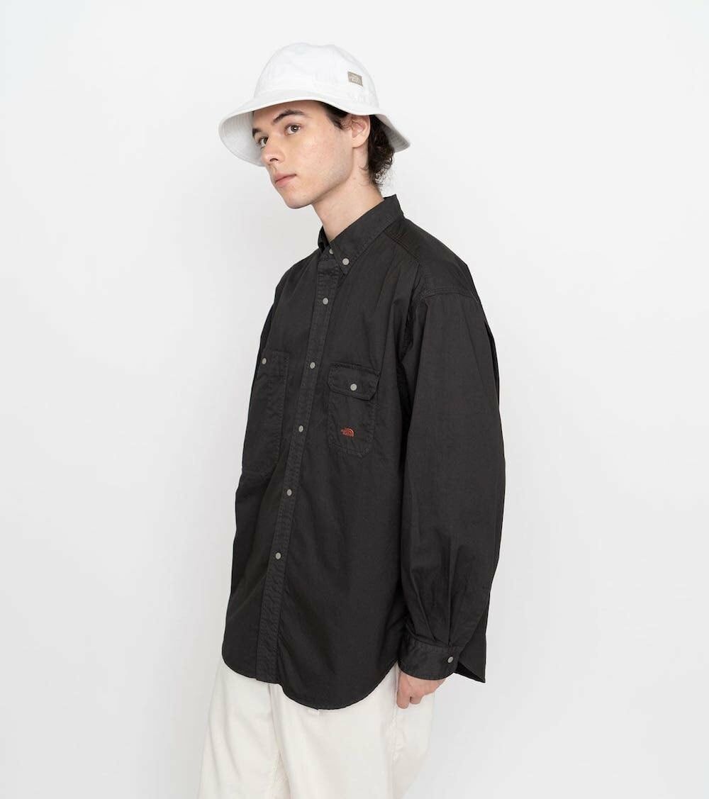 TNF PURPLE LABEL Lightweight Twill B.D. Work Shirt NT3202N - HLY & CHOCCICO