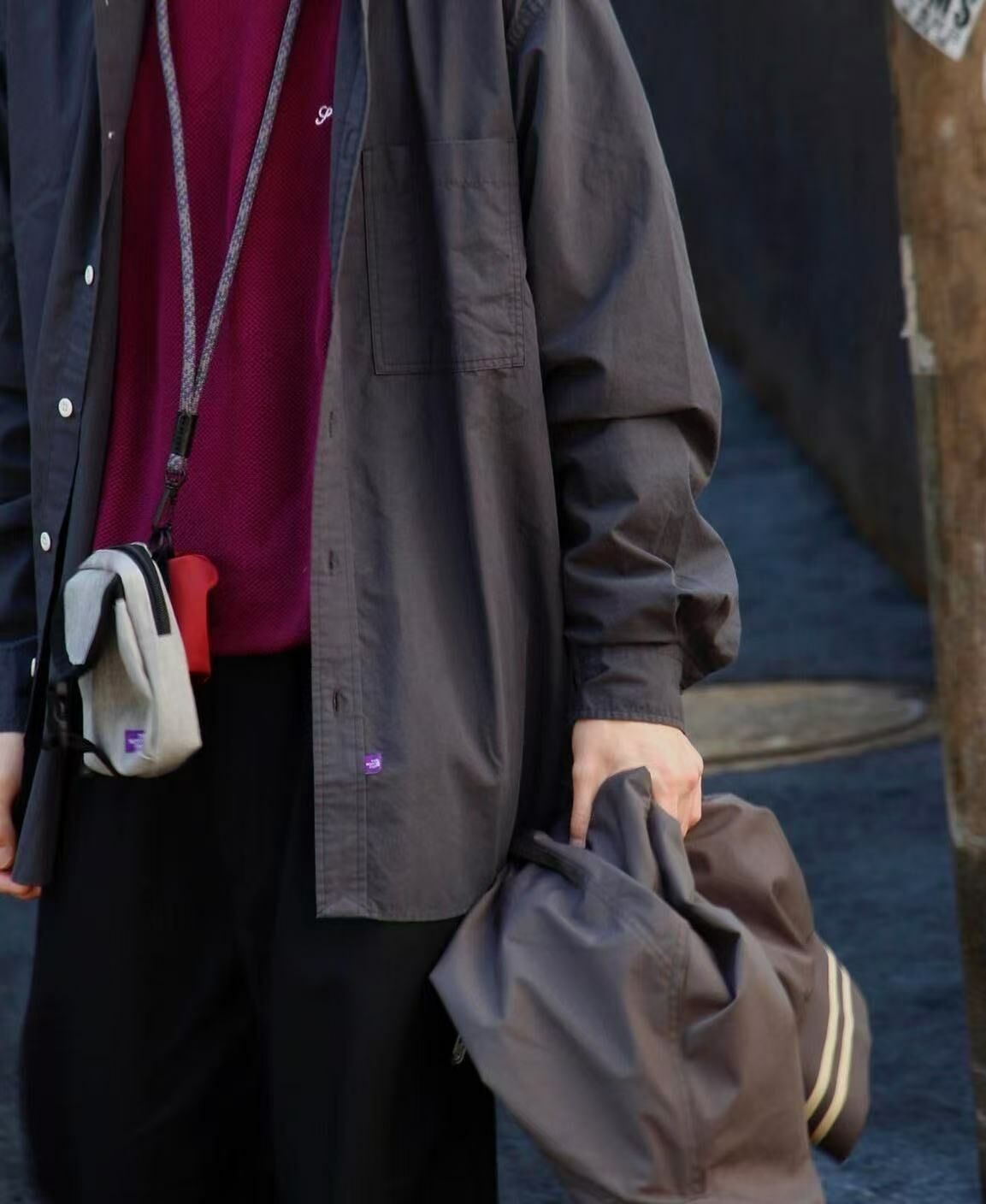 TNF PURPLE LABEL Regular Collar Field Shirt NT3432N - HLY & CHOCCICO