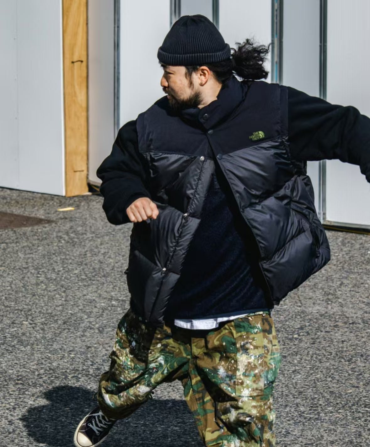 别注限定款 TNF PURPLE LABEL RP Field Down Jacket HLY & CHOCCICO