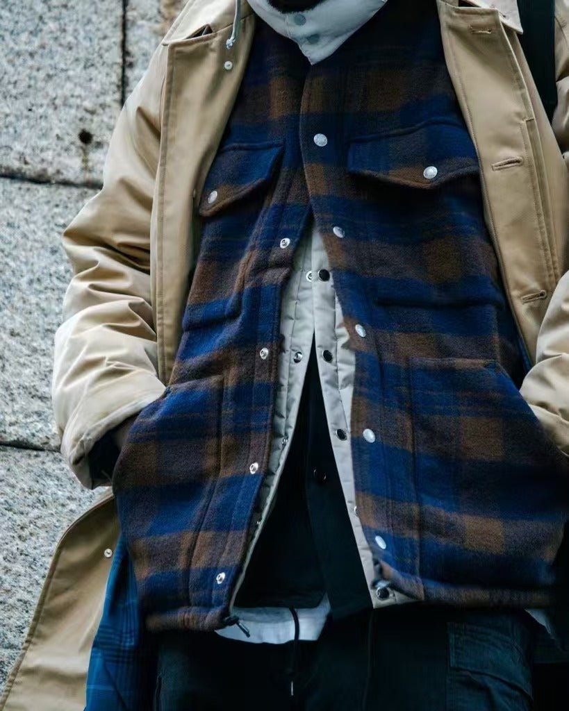 TNF PURPLE LABEL Wool Field CPO Jacket - HLY & CHOCCICO