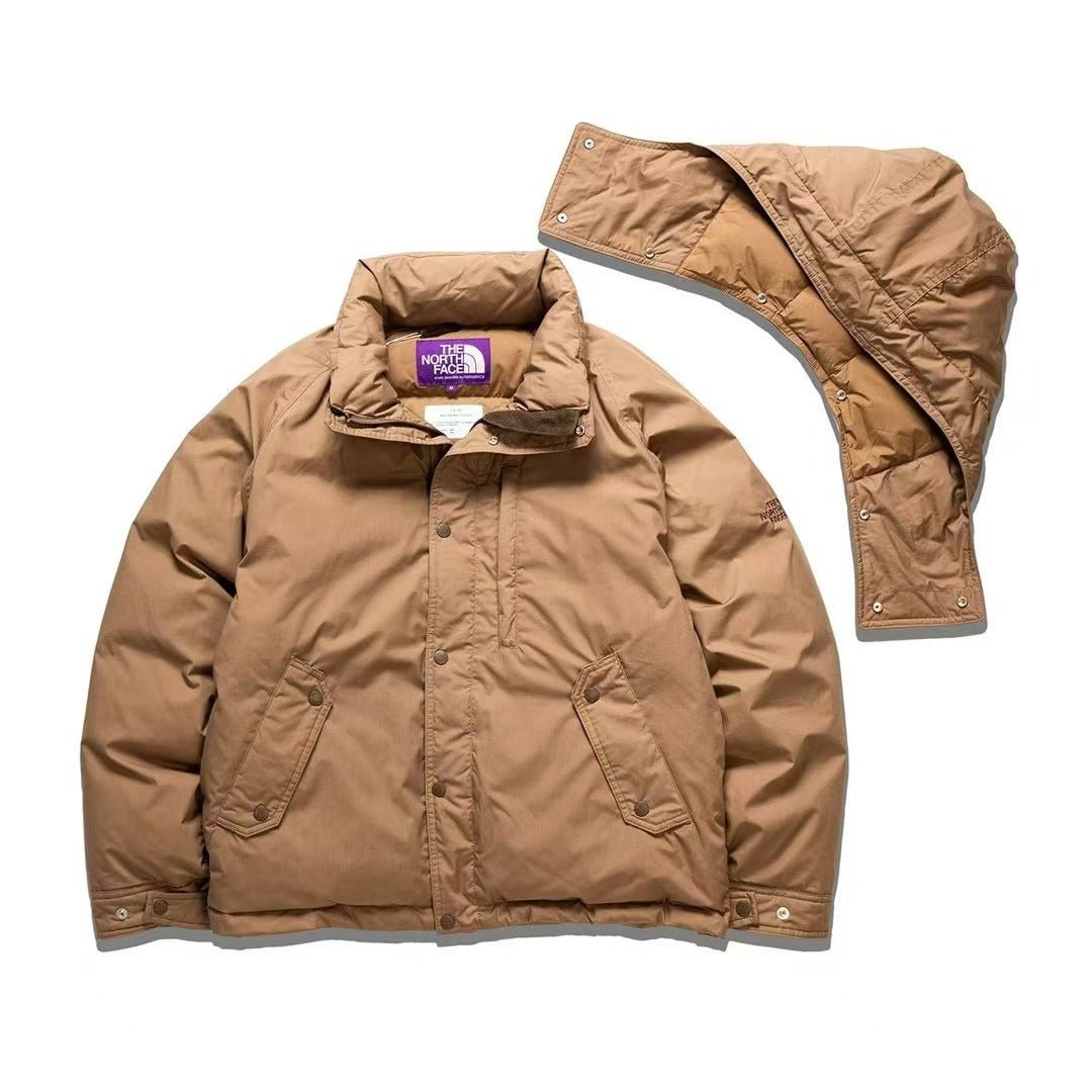 TNF PURPLE LABEL X  JS 65/35 MOUNTAIN SHORT DOWN JACKET 羽绒 HLY & CHOCCICO