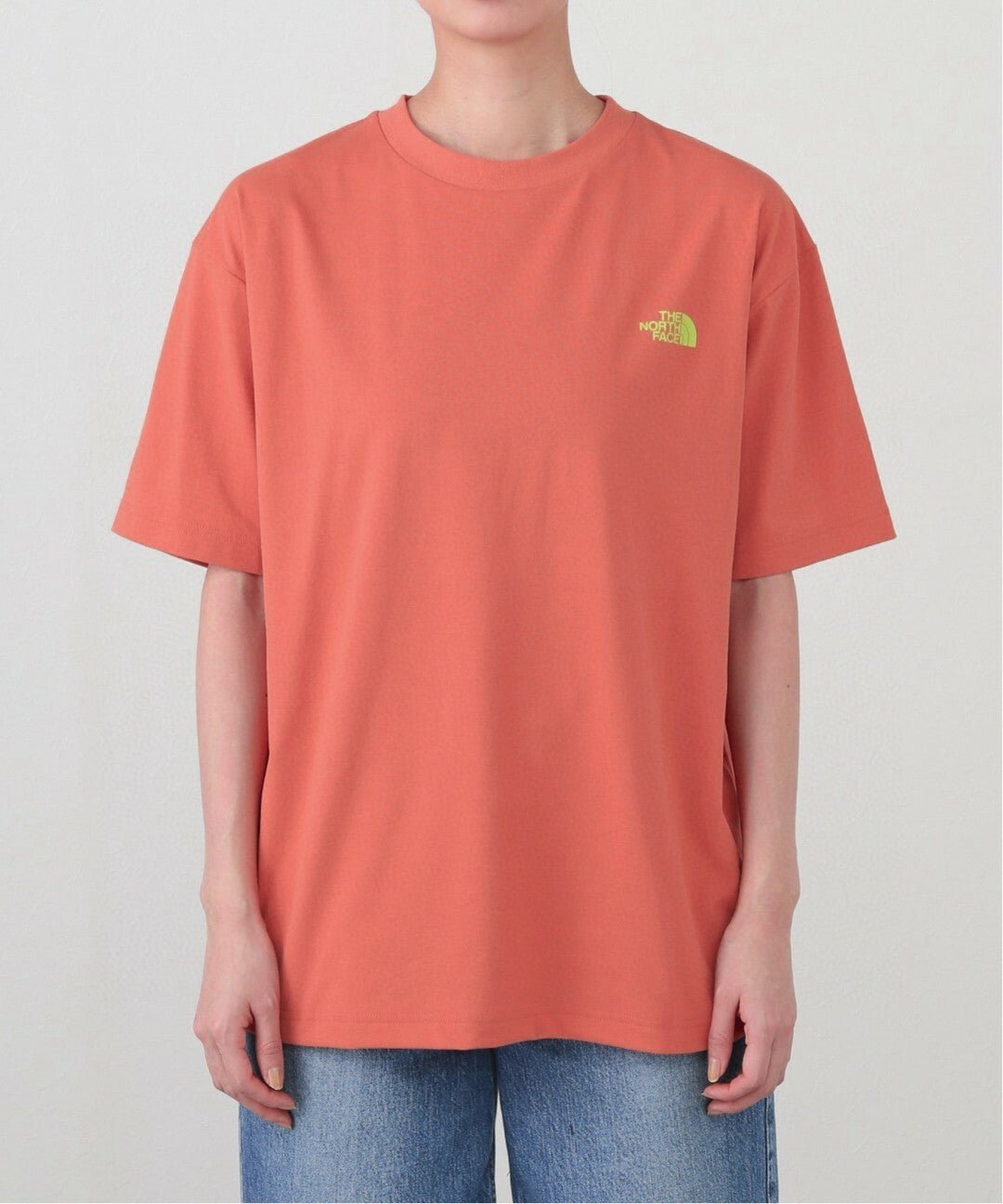 TNF Short Sleeve ES66 Logo Wide Tee - HLY & CHOCCICO
