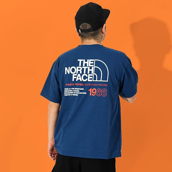 TNF Short Sleeve ES66 Logo Wide Tee - HLY & CHOCCICO