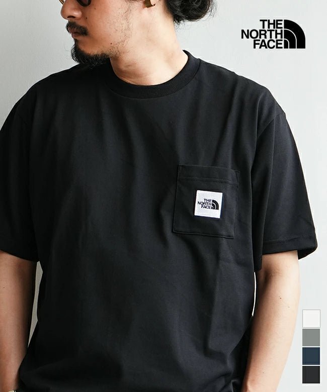 日本直送TNF Square Logo Pocket Tee(日版) HLY & CHOCCICO