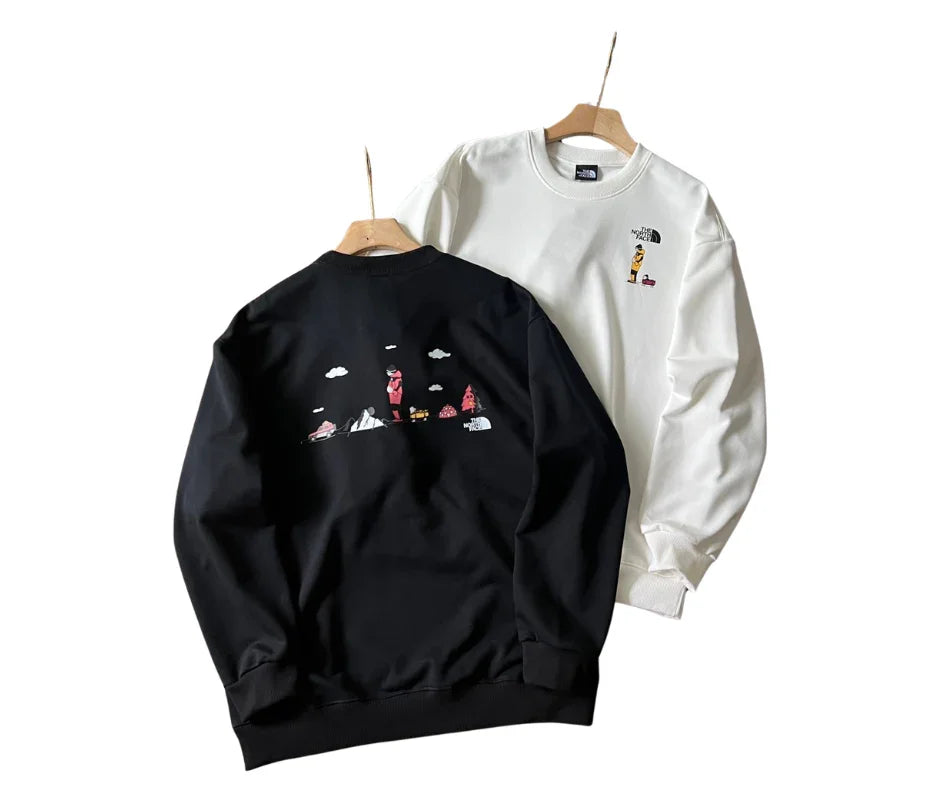 TNF Uncle Belly Fun Print Sweatshirt - HLY & CHOCCICO