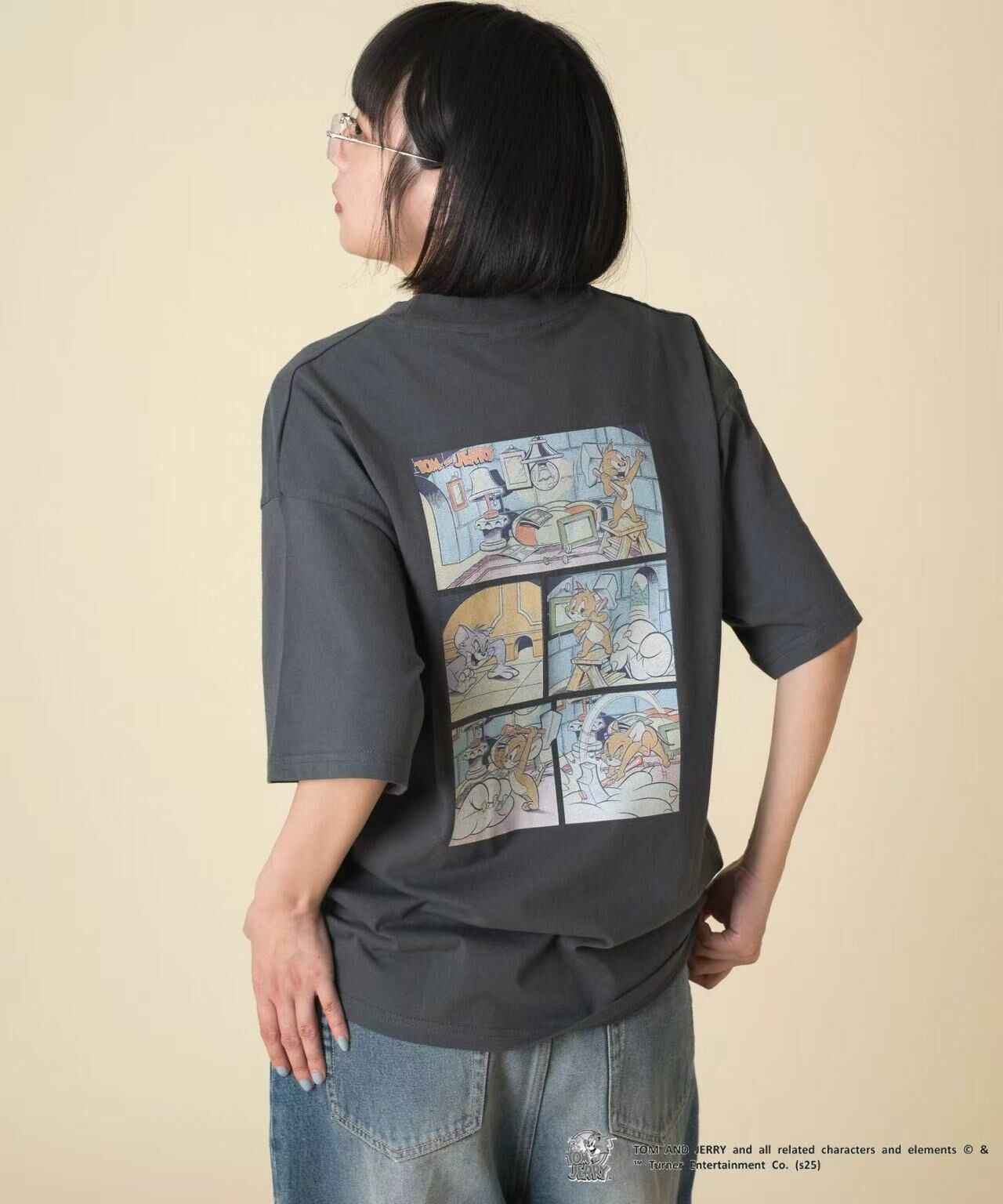 日本直送TOM and JERRY Graphic Tee
