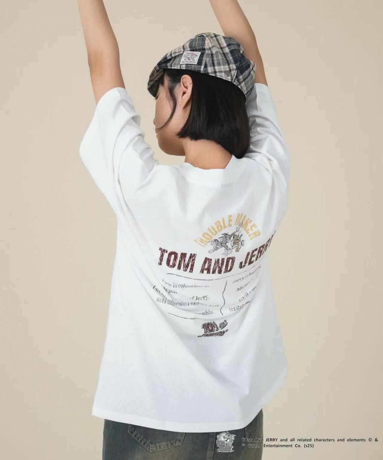 日本直送TOM and JERRY Graphic Tee