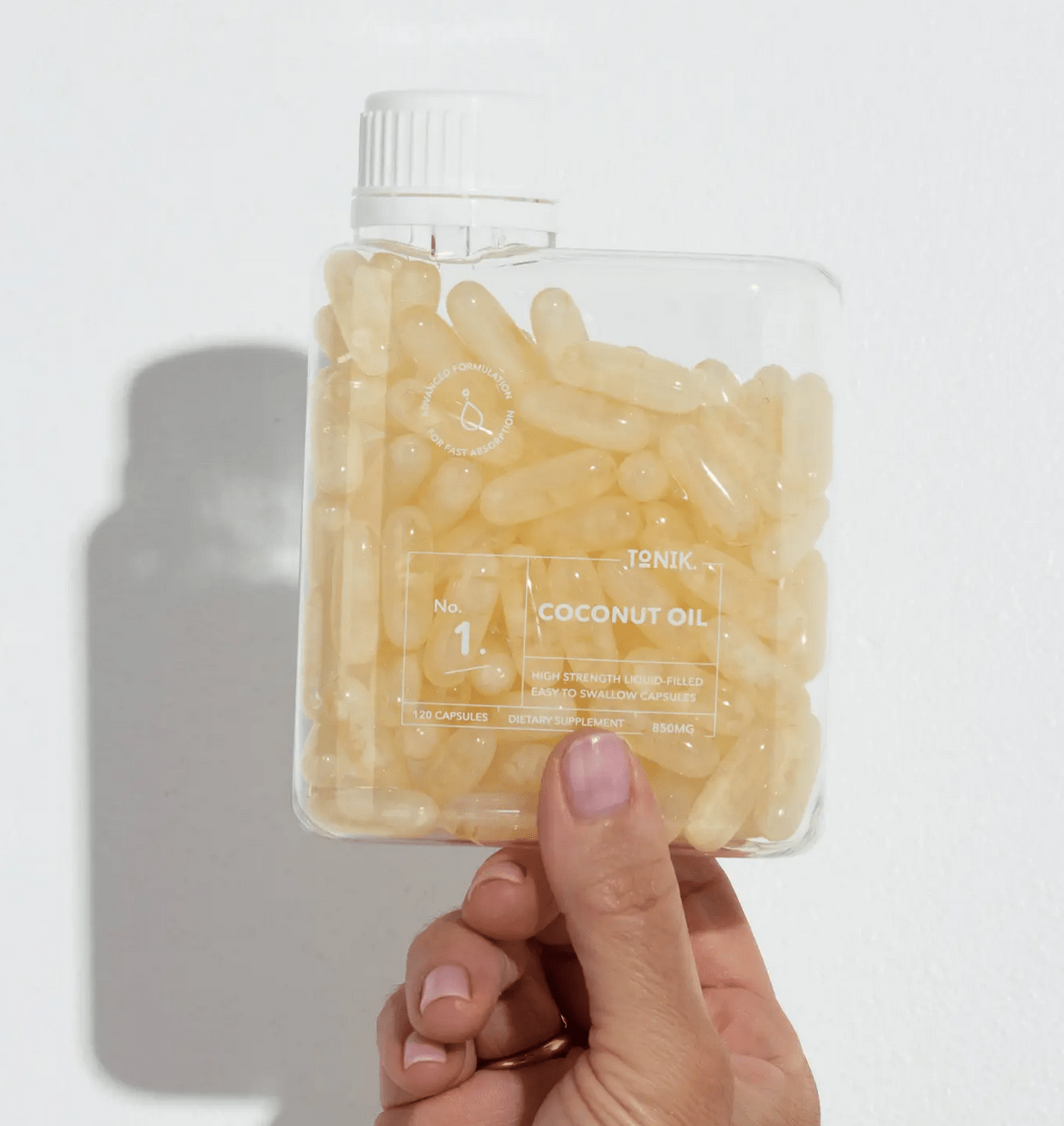 Tonik NO.1有機椰子油膠囊 120粒 HLY & CHOCCICO