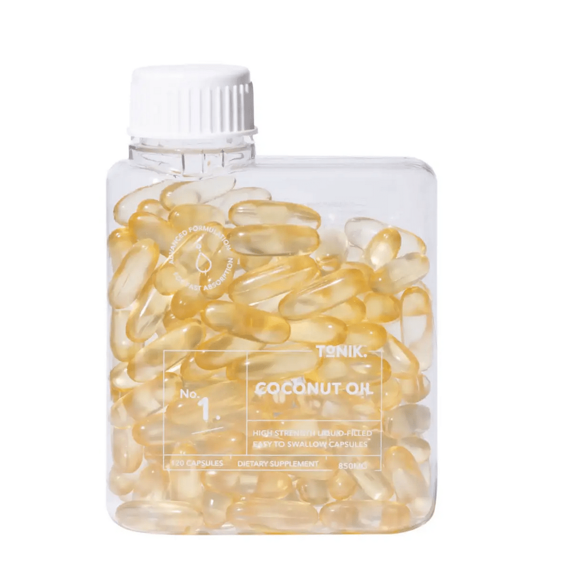 Tonik NO.1有機椰子油膠囊 120粒 HLY & CHOCCICO