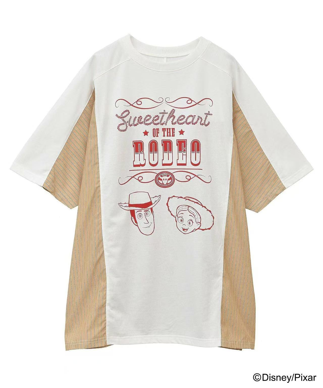 日本直送TOY STORY Printed Docking Tunic Tee HLY & CHOCCICO