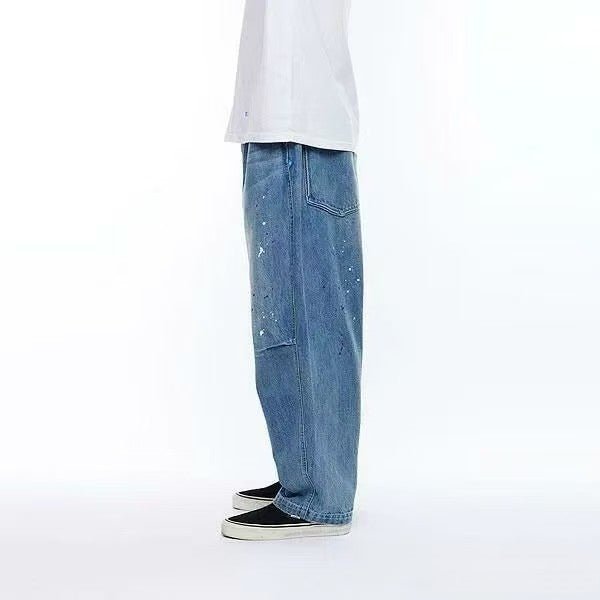 TRIBAL DENIM SARROUEL PANTS - HLY & CHOCCICO
